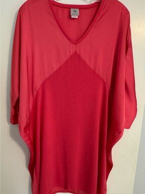 Natori loungewear/tunic. Coral  small